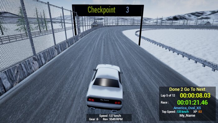 1980s90s Style - Retro Track Car Racer Crack Download