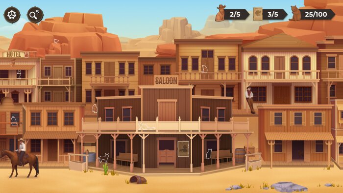 Cat Search In The Wild West Download Free