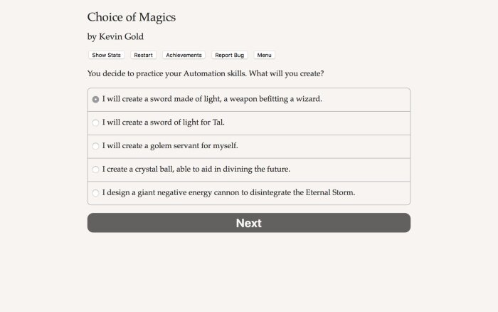 Choice of Magics Download Free