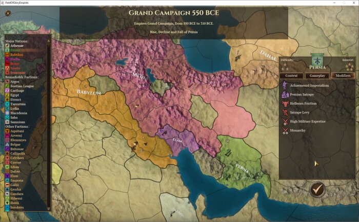 Field of Glory: Empires - Persia 550 - 330 BCE PC Crack