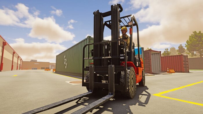 Forklift Simulator PC Game Free Download - Reloaded Skidrow Games