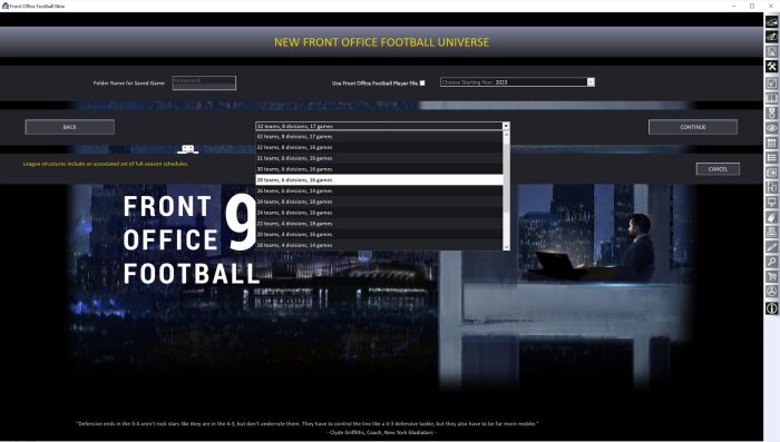 Front Office Football Nine Download Free