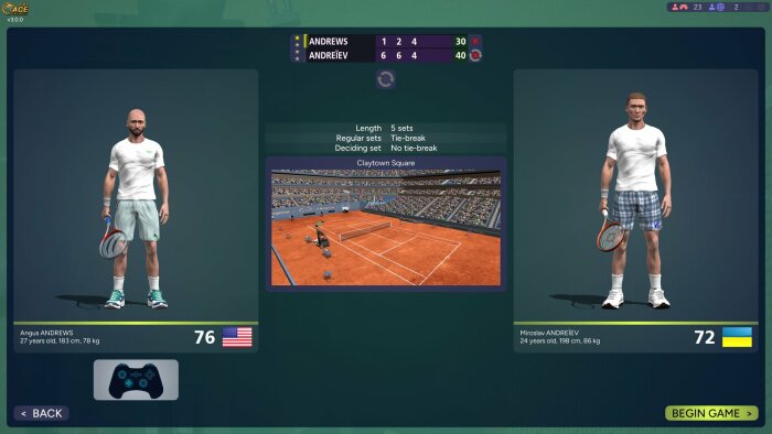 Full Ace Tennis Simulator Crack Download