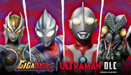 Download GigaBash - Ultraman 4 Characters Pack
