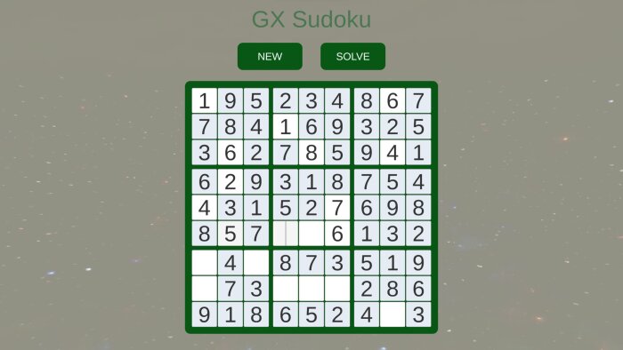 GX Sudoku Download Free