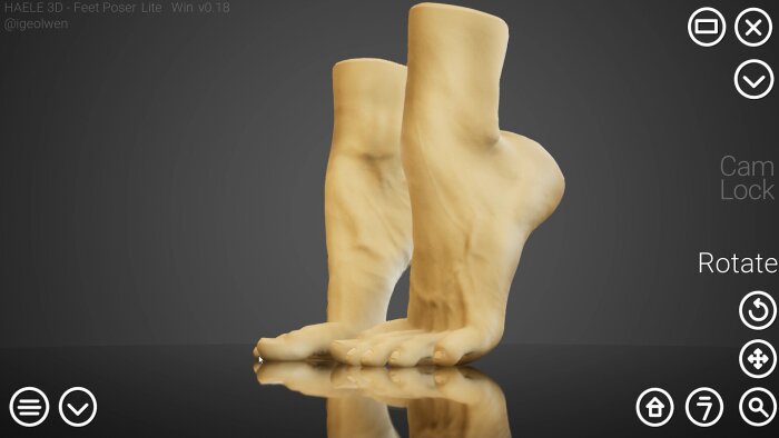 HAELE 3D - Feet Poser Lite Download Free