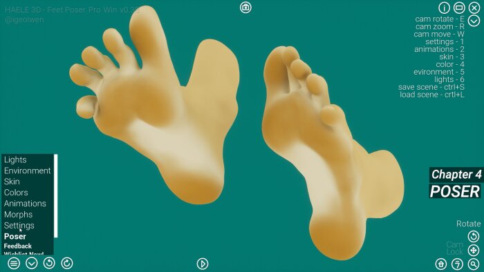 HAELE 3D - Feet Poser Pro Repack Download