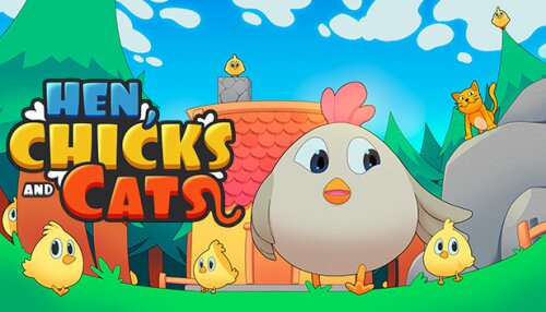 Download HEN, CHICKS AND CATS