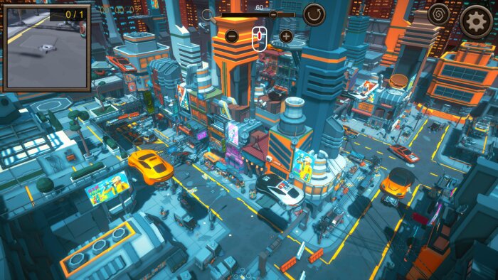 Hidden SciFi City Top-Down 3D Download Free