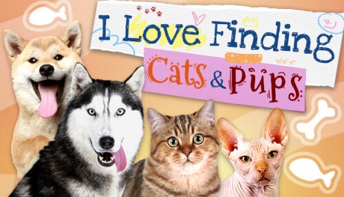 Download I Love Finding Cats & Pups