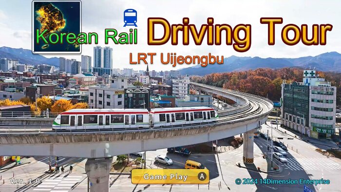 Korean Rail Driving Tour-LRT Uijeongbu Download Free