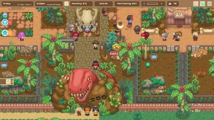 Let's Build a Zoo: Dinosaur Island Download Free