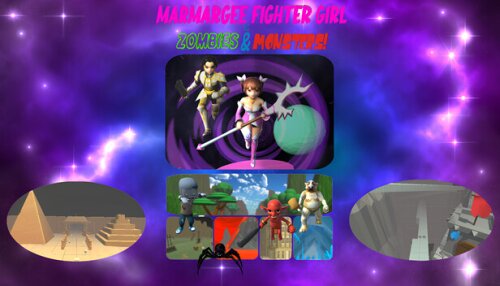Download Marmargee Fighter Girl vs. Zombies & Monsters!