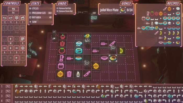 Neon Noodles - Cyberpunk Kitchen Automation PC Crack