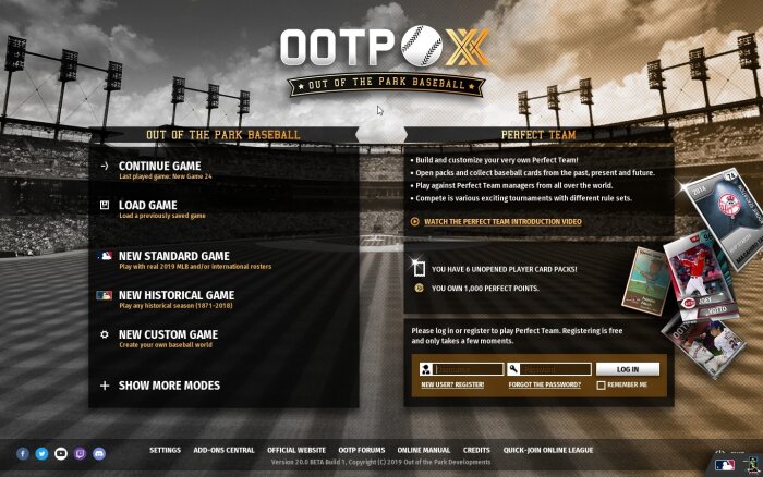 Out of the Park Baseball 20 Download Free