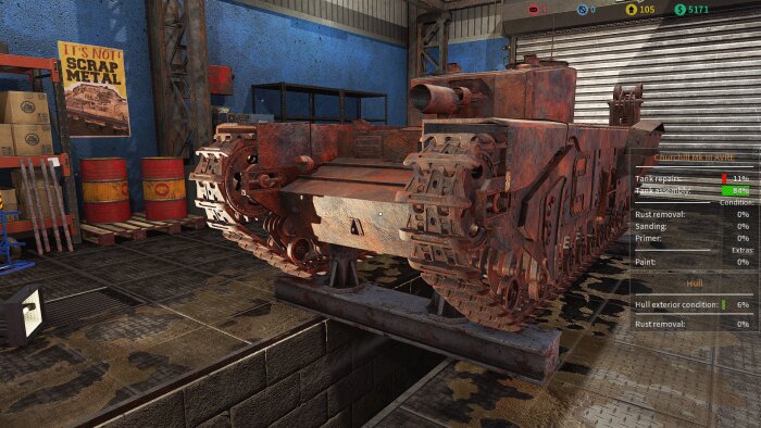 Tank Mechanic Simulator - First Supply DLC Download Free