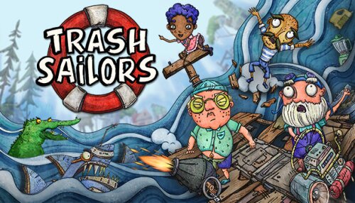 Download Trash Sailors: Co-Op Trash Raft Simulator