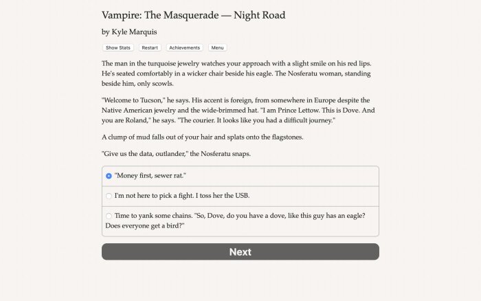 Vampire: The Masquerade — Night Road Download Free