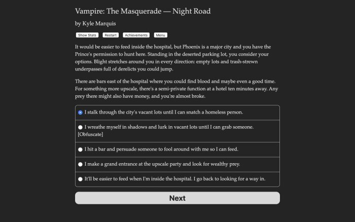 Vampire: The Masquerade — Night Road Crack Download