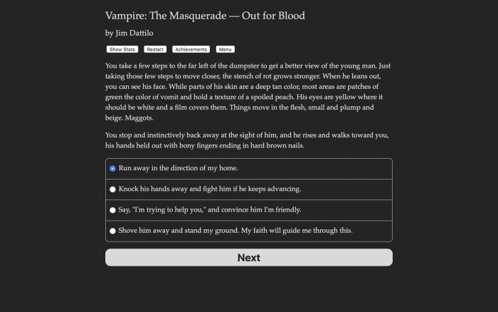 Vampire: The Masquerade — Out for Blood Crack Download