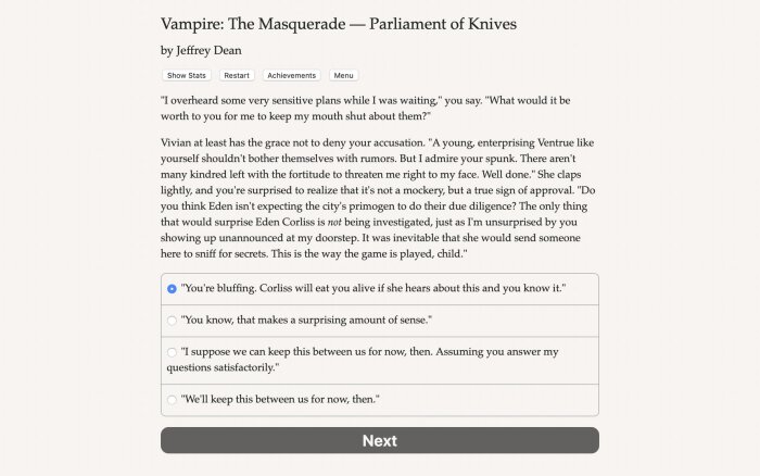 Vampire: The Masquerade — Parliament of Knives PC Crack