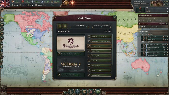 Victoria 3: Melodies for the Masses Music Pack Free Download Torrent